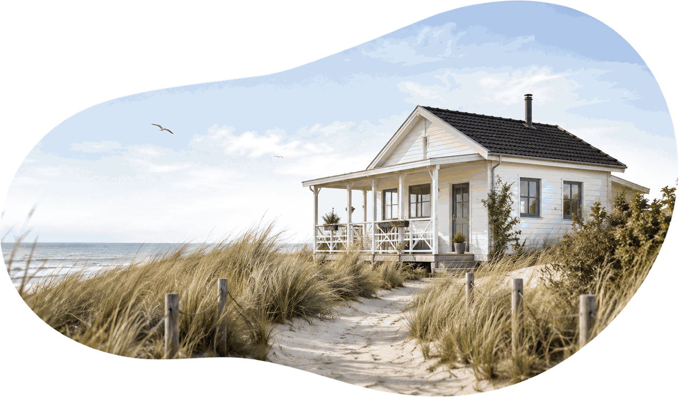 Vakantiewoning in de duinen